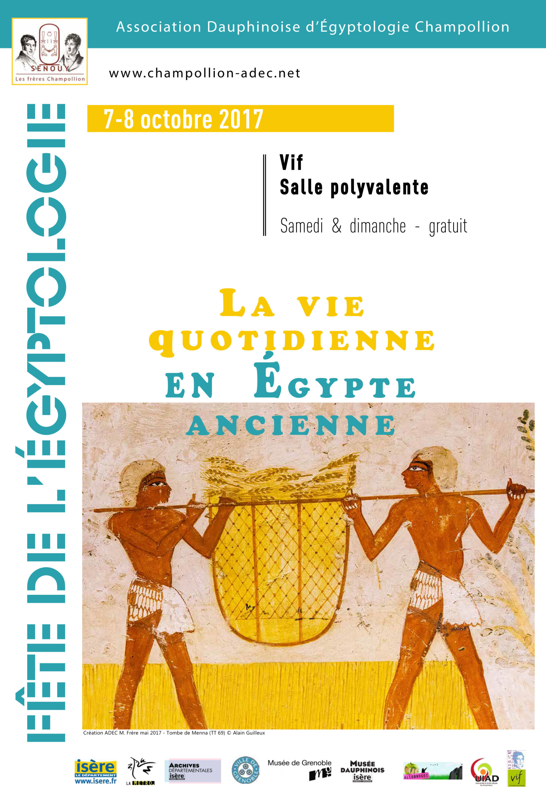 Lire la suite à propos de l’article Fête de l’Égyptologie 12 (2017)