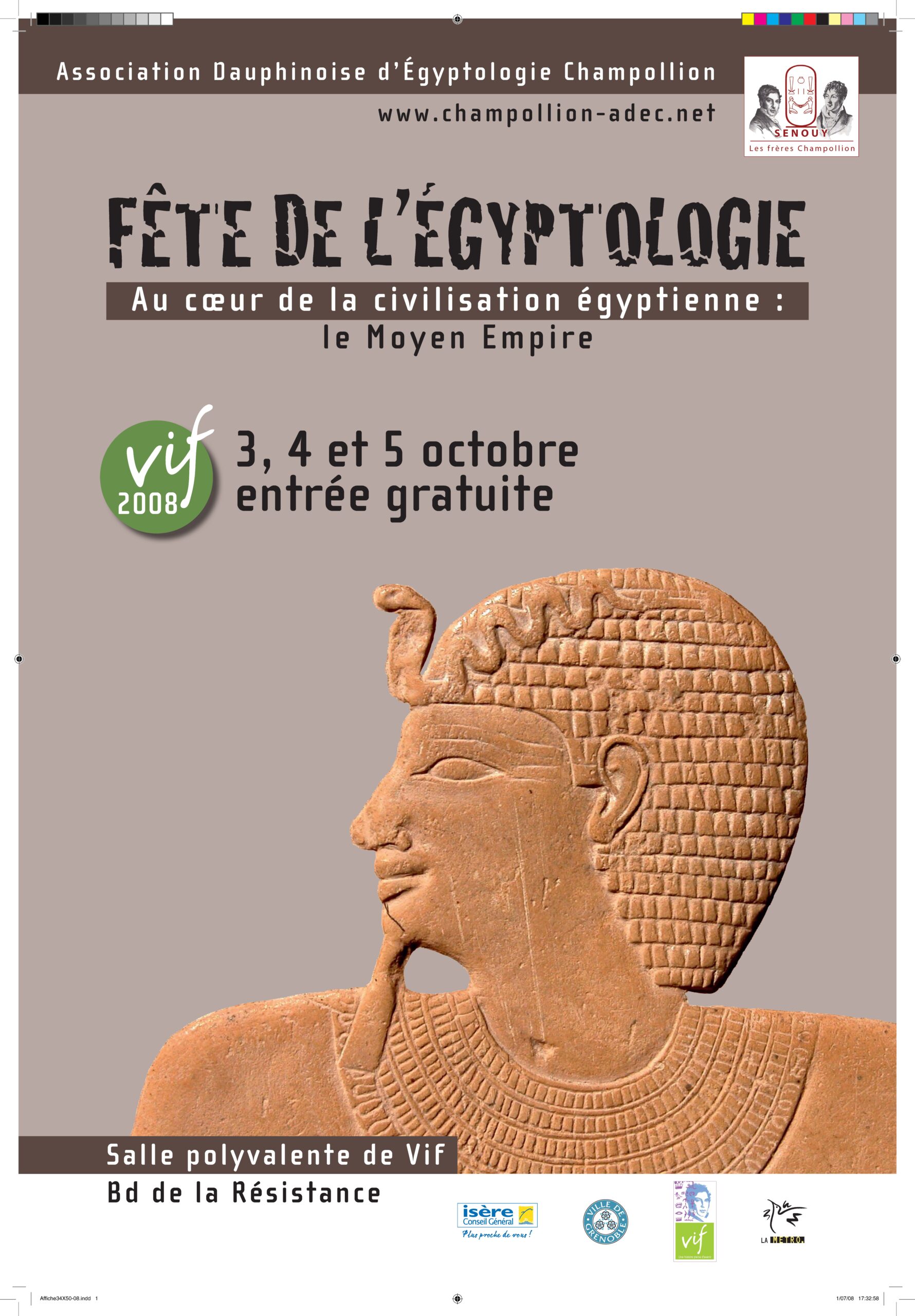 You are currently viewing Fête de l’Égyptologie 4 (2008)