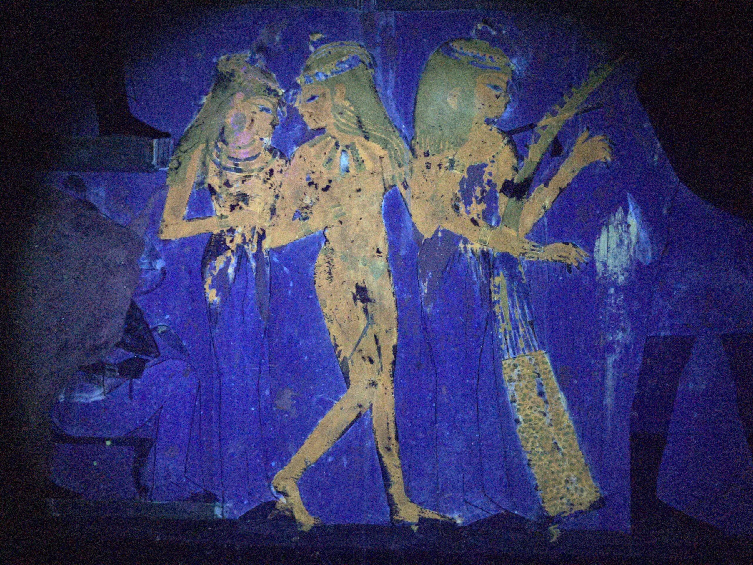 Lire la suite à propos de l’article Des vernis picturaux à base de résines parfumées dans les chapelles funéraires de la nécropole thébaine : vers une peinture multisensorielle ?